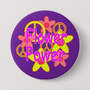 Blumen-Power Button