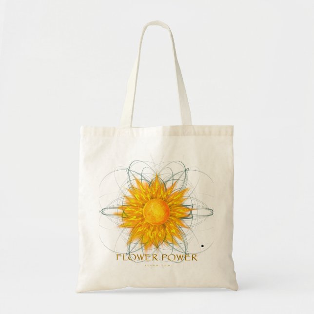 Blumen-Power-Tasche Tragetasche (Vorne)