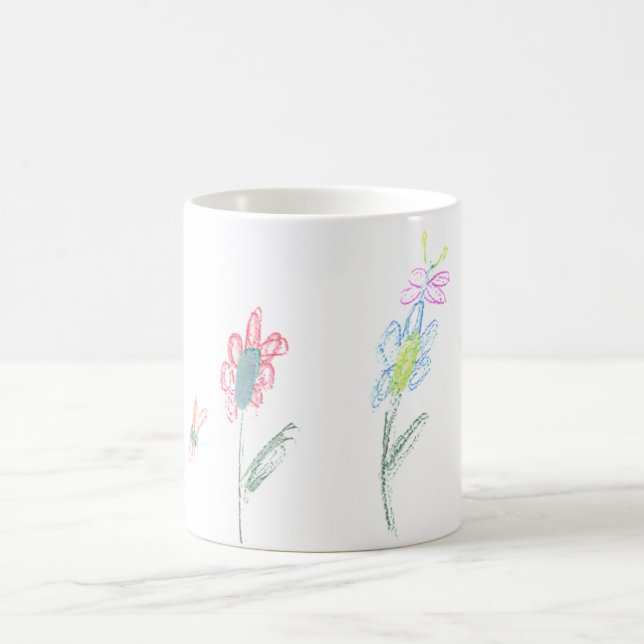 Blumen-Power Tasse (Mittel)