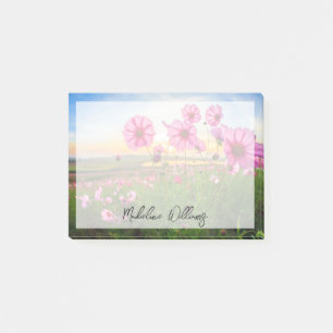 Blumen  Provinz Chiang Rai, Thailand Post-it Klebezettel