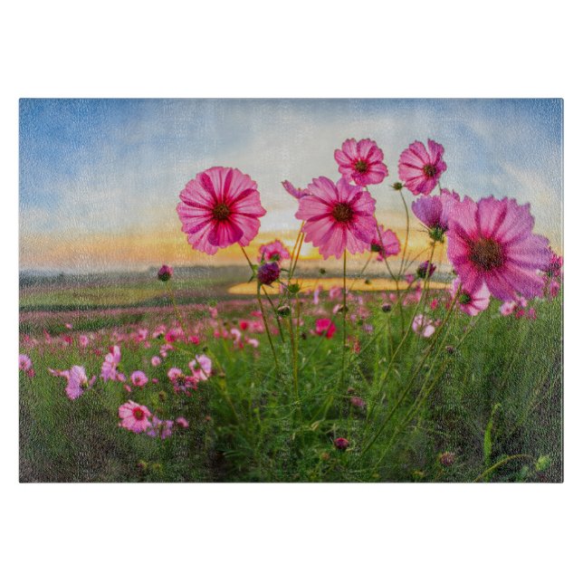 Blumen |Provinz Chiang Rai, Thailand Schneidebrett (Vorderseite)