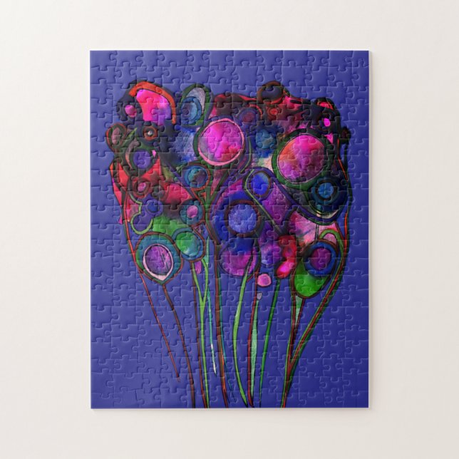 Blumen Puzzle (Vertikal)