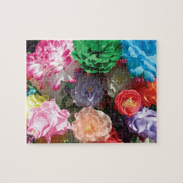 Blumen-Puzzle Puzzle (Horizontal)
