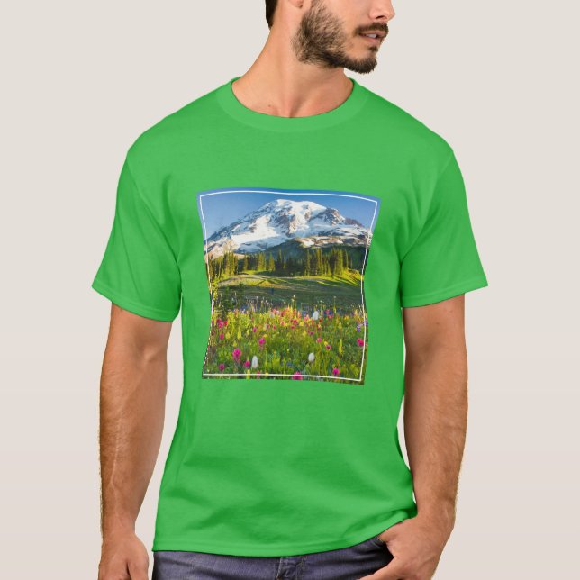 Blumen | Rainier-Wildblumen T-Shirt (Vorderseite)