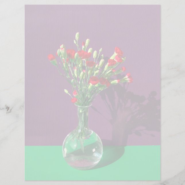 Blumen | Red Caranet Bouquet (Vorderseite)