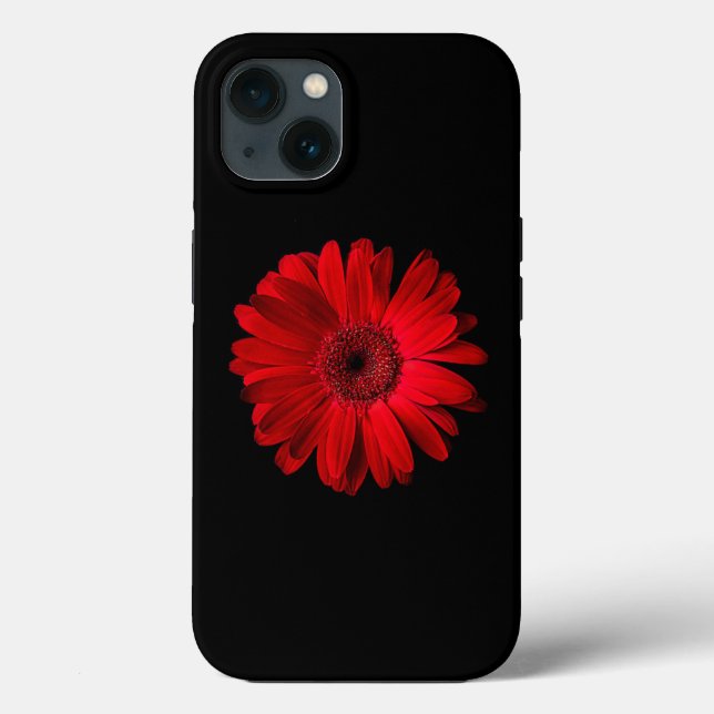 Blumen | Red Gerbera Daisy Case-Mate iPhone Hülle (Rückseite)