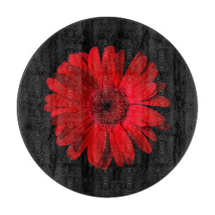 Blumen   Red Gerbera Daisy Schneidebrett