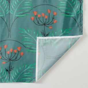 Blumen-Retro-Muster im Art Deco-Stil. Wandteppich