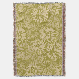 Blumen-Retro-Muster im Boho-Stil. Decke