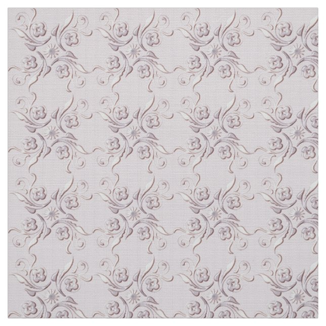 Blumen-Retro-Muster Stoff (Muster)