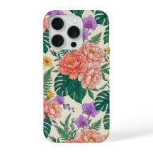 Blumen-Rosen-iPhone-15-Hülle – Elegantes Blumen-De