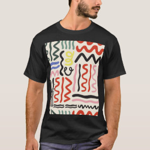 Blumen-Schal: Quadratisches Paisley-Ornament T-Shirt