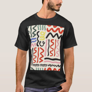 Blumen-Schal: Quadratisches Paisley-Ornament T-Shirt