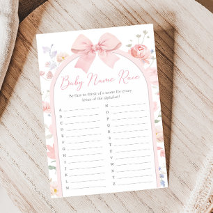 Blumen-Schleifen-Baby-in-Blüte-Name-Rennen-Spiel