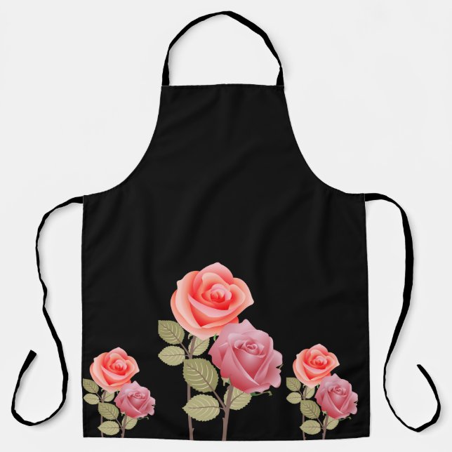 Blumen Schürze (Vorderseite)