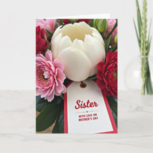 Blumen-Schwestern Muttertags-Karte Karte