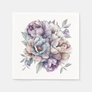 Blumen Serviette
