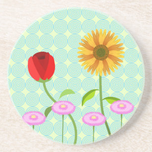 Blumen-Servietten für die Floral Birthday Collecti Getränkeuntersetzer
