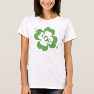Blumen-Shamrock-Shirt T-Shirt