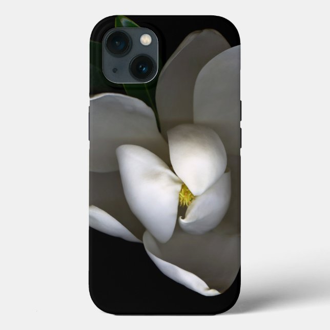Blumen | Single White Magnolia Blossom Case-Mate iPhone Hülle (Rückseite)