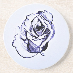 Blumen Skizze Untersetzer