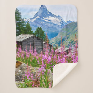 Blumen   Sommermatterhorn Schweiz Sherpadecke