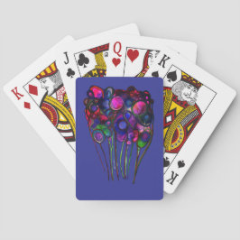 Blumen Spielkarten