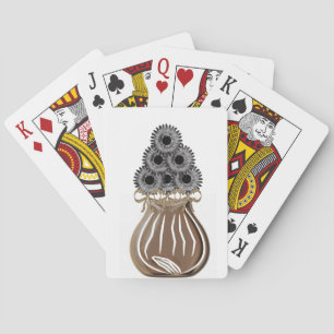 Blumen Spielkarten-Deck Spielkarten