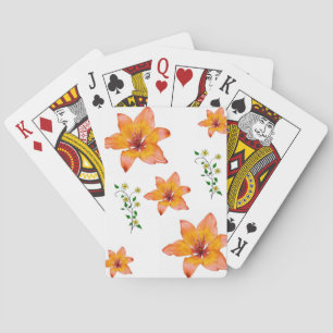 Blumen Spielkarten-Deck Spielkarten