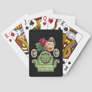 Blumen Spielkarten-Deck Spielkarten