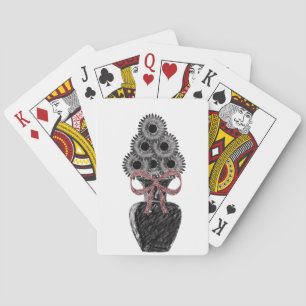 Blumen Spielkarten-Deck Spielkarten