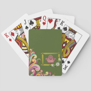Blumen Spielkarten-Deck Spielkarten