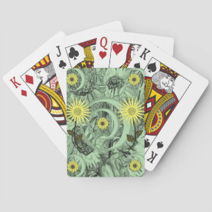 Blumen Spielkarten-Deck Spielkarten