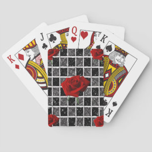 Blumen Spielkarten-Deck Spielkarten