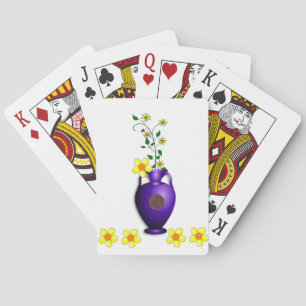 Blumen Spielkarten-Deck Spielkarten