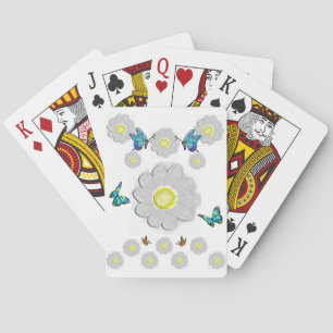 Blumen Spielkarten-Deck Spielkarten