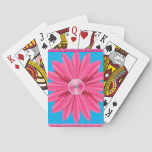 Blumen Spielkarten-Deck Spielkarten