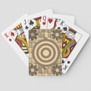 Blumen Spielkarten-Deck Spielkarten