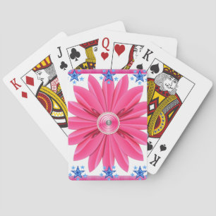 Blumen Spielkarten-Deck Spielkarten