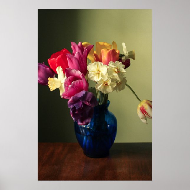 Blumen | Spring Blume Bouquet Poster (Vorne)