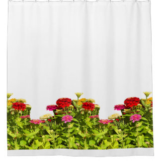 Blumen stehen hoch duschvorhang
