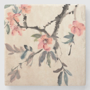 Blumen Steinuntersetzer