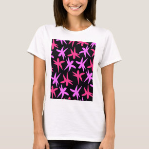 Blumen-Sterne T-Shirt