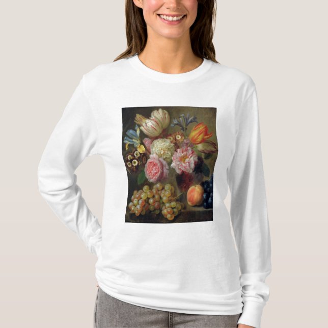 Blumen-Studie T-Shirt (Vorderseite)