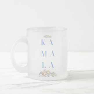Blumen. Subtil. Kamala Harris Mattglastasse