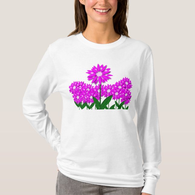 Blumen T-Shirt (Vorderseite)
