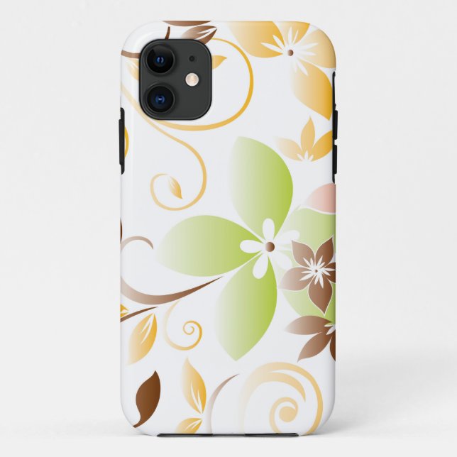 Blumen Tapete 5 Case-Mate iPhone Hülle (Rückseite)