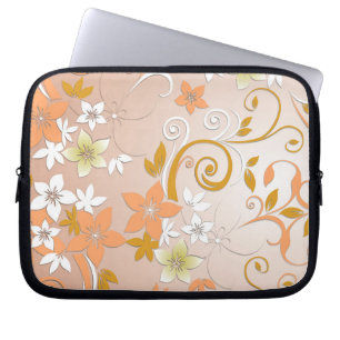 Blumen Tapete 8 Laptopschutzhülle