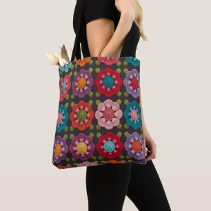 Blumen-Tasche mit 20 Gänseblümchen-Muster – Wieder