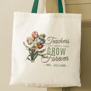 Blumen-Tasche zur Lehrererkennung Tragetasche